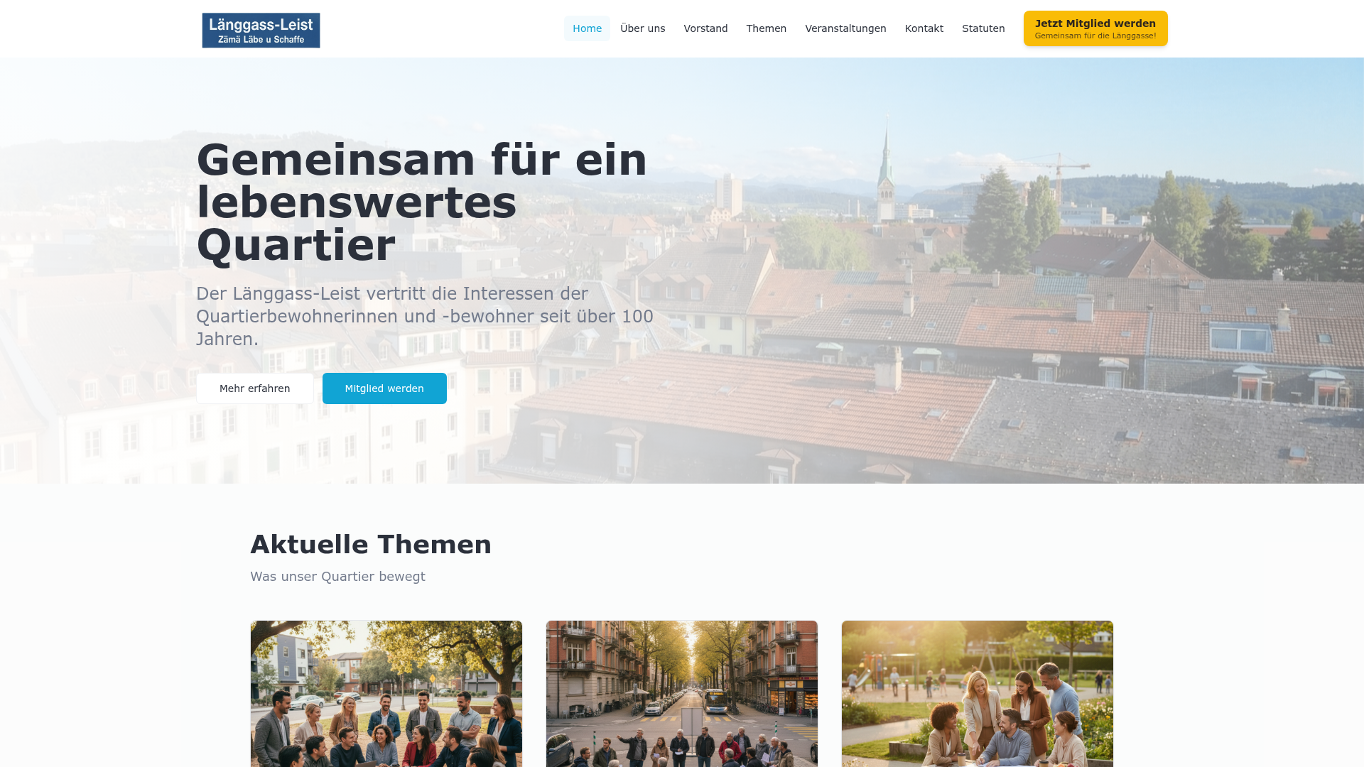 Vorschau Länggass-Leist